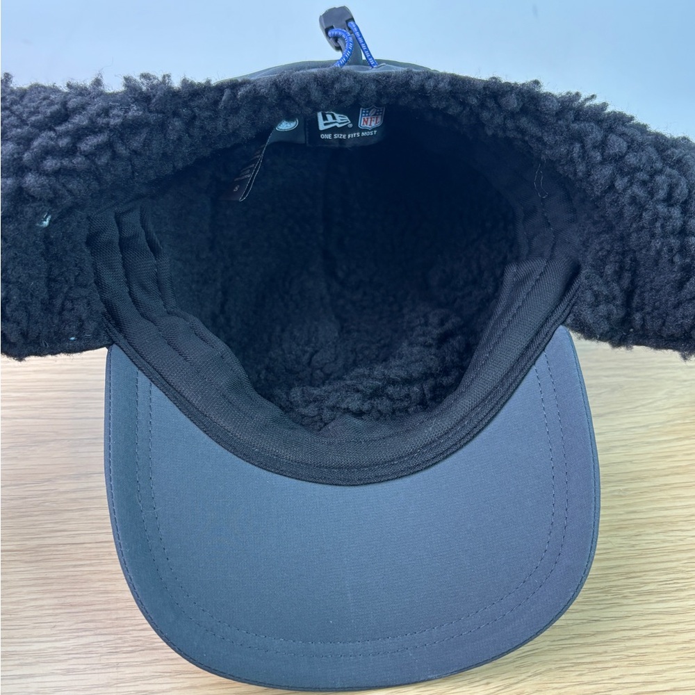 New Era Indianapolis Colts Charcoal 2025 Earflap Cap - Picture 6 of 7